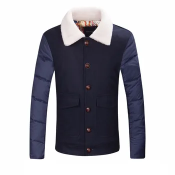 

Winter Men Short Jacket 2017 Brand Casual Mens Jackets And Coats Thick Parka Men Outwear M-5XL Jacket Male Clothing