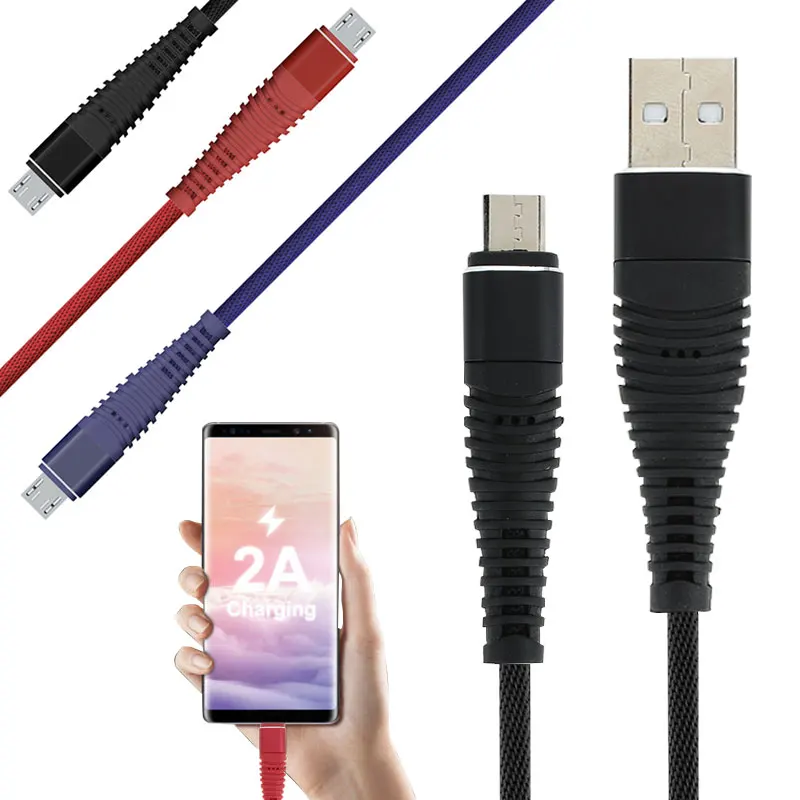 Кабель для зарядки Универсальный Micro USB кабель для планшета PC 2A зарядный кабель для синхронизации данных для samsung перезарядки Прямая