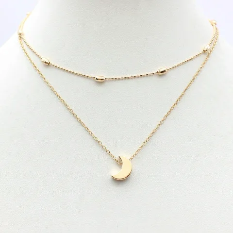 ZRHUA крошечное ожерелье-чокер в виде сердца для женщин, Золотая Серебряная цепочка, ожерелье с подвеской на шею, богемное чокер, ожерелье