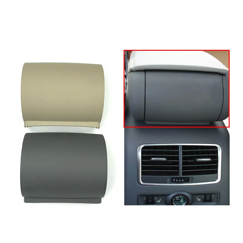 

1PCS NoEnName_Null Back cover outer cover of the central handle box cover of the handle box repair package for Audi A6L C6 05-11