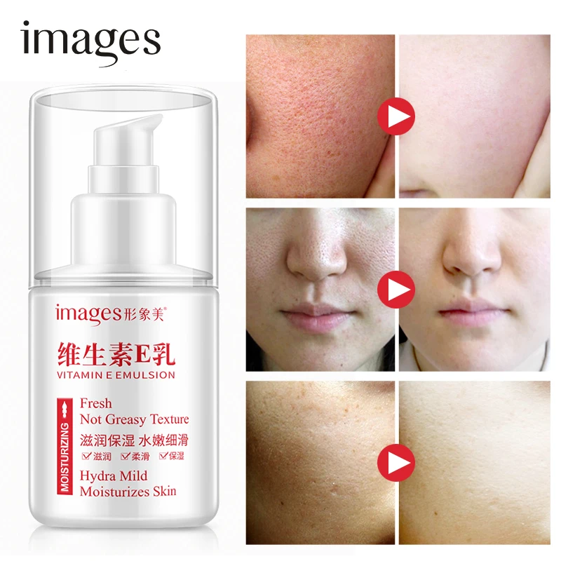 

Vitamin E Face Moisturizing Emulsion Daily Face Lotion Anti Wrinkle Brighten Firming Lifting Oil-control Skin Care IMAGES