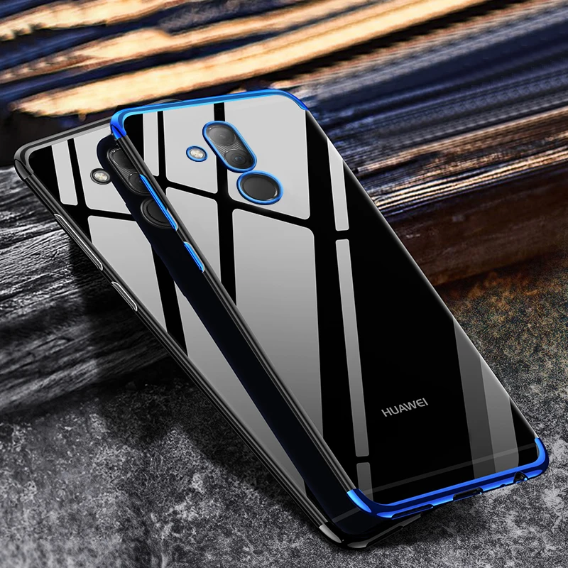 ТПУ покрытие чехол для Huawei Mate 20 Lite мягкий Прозрачный телефона задняя крышка Mate20 6 3