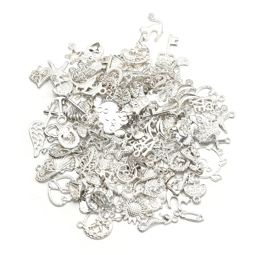 Various Mixed Zinc Alloy Charms (11)