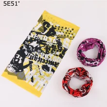 Женский Мужской Открытый шарф-маска для велосипедиста платок/напечатанный 25*48 см/много польз