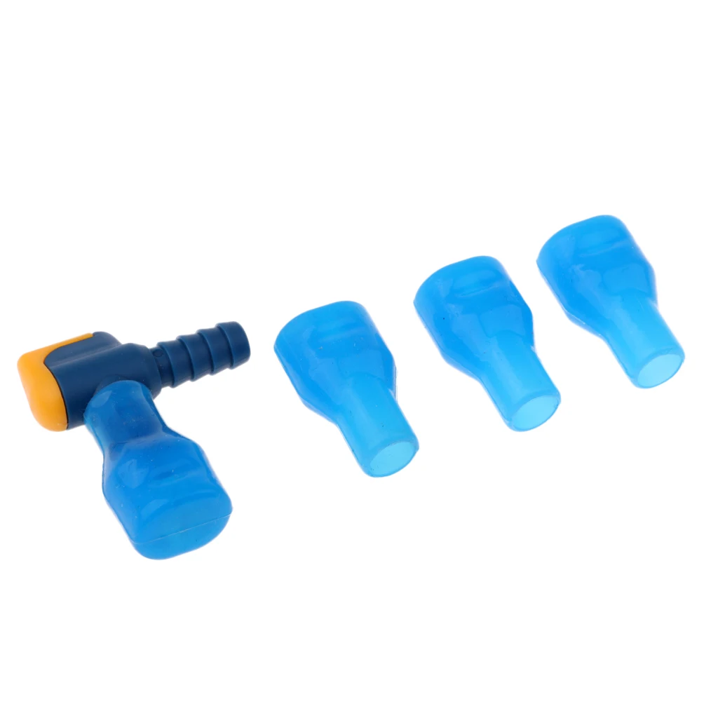 3pcs Outdoor Cycling Drink Tube Bite Valve Water Bladder Mouth Suction Piping Nozzle Set Hydration Source Mouthpiece Nozzle Tool