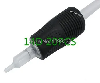 

20PC 14D TATTOO DISPOSABLE GRIP SILICONE RUBBER TIP TUBE BEST GRIPS Diamond TUBE for tattoo needle tattoo machine
