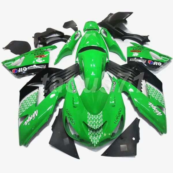 Инжекционный обтекатель антиблокировочной системы комплект кузов для Kawasaki Ninja ZX14R ZX14 ZZR1400 06-11 2006-2011 - Цвет: Style13