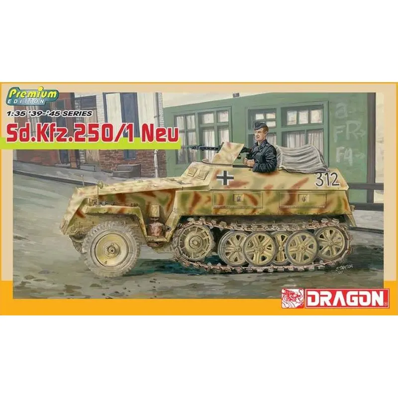 DRAGON 6427 1/35 Sd.Kfz.250/1 'NEU' набор моделей|Наборы для сборки моделей| |