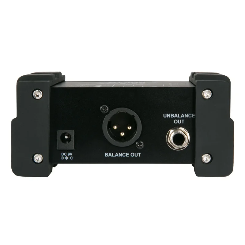 NUX PDI-1G DI Box Гитара прямой впрыск фантомный блок питания аудио миксер Para Out наземный подъемник компактный дизайн