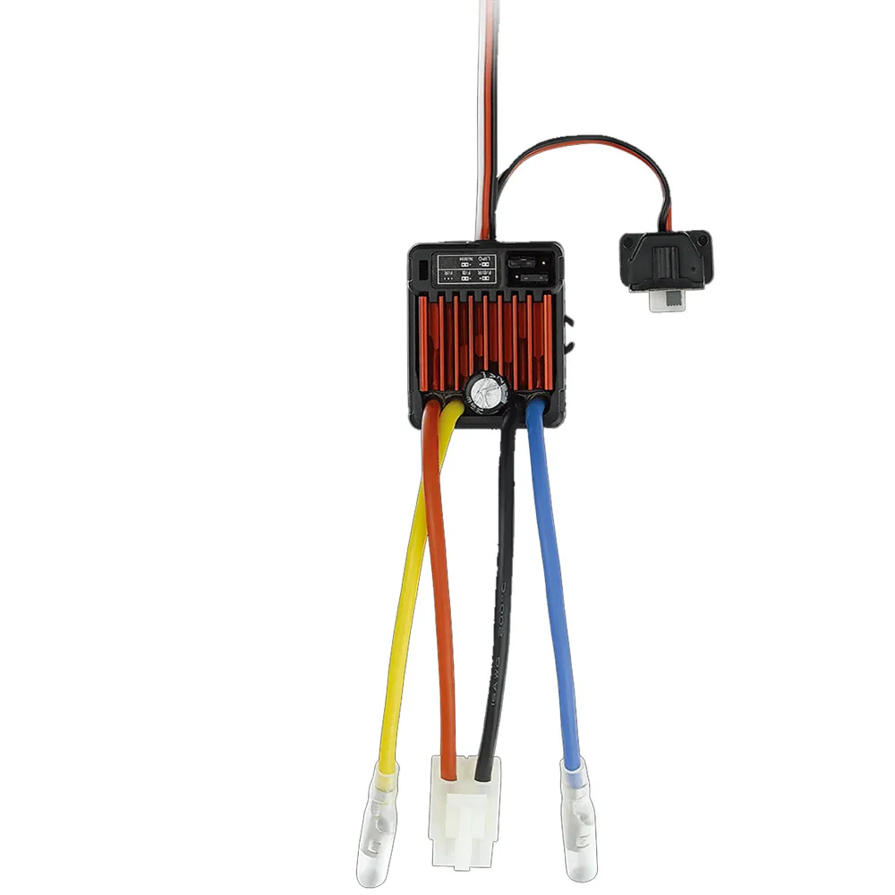 RC Ship & Boat HobbyWing 110 Brushed Motor Speed Controller ESC 60A Brushed Motor Speed Controller for RC Boat Car Model 3.19
