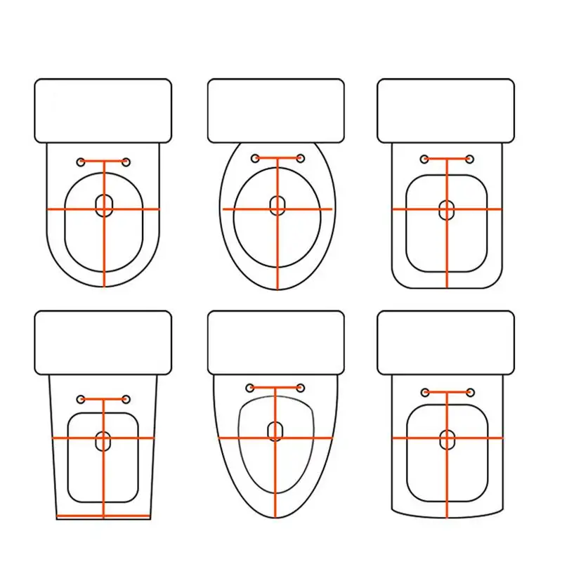 Утолщенное сиденье для унитаза универсальное старомодное большое v-образное u-образное квадратное О-образное сиденье Чехол для унитаза