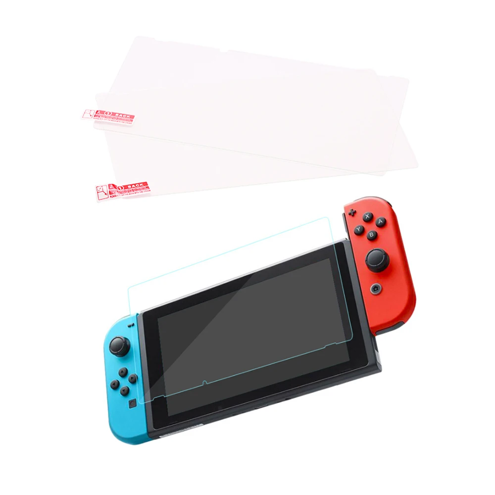 2 PCS Tempered Glass Screen Protectors for Nintend Switch Protective Film for Nintendo Screen Protector for Nintendos Switch NS