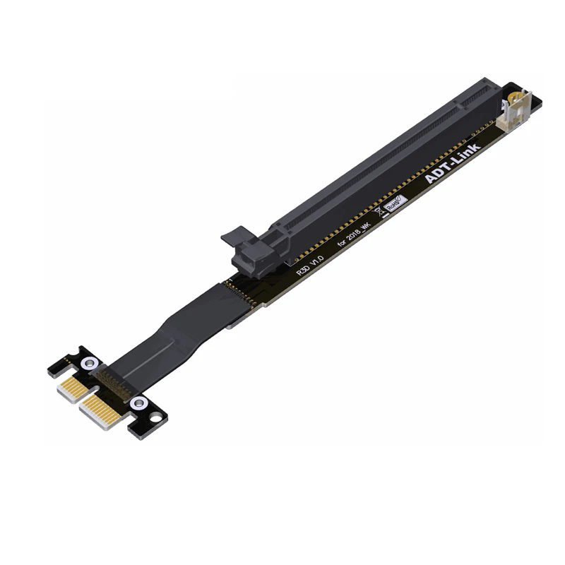 2018-New-Design-Gen3-0-PCIe-Riser-Card-1x-16x-Adapter-PCI-E-x1-to-x16