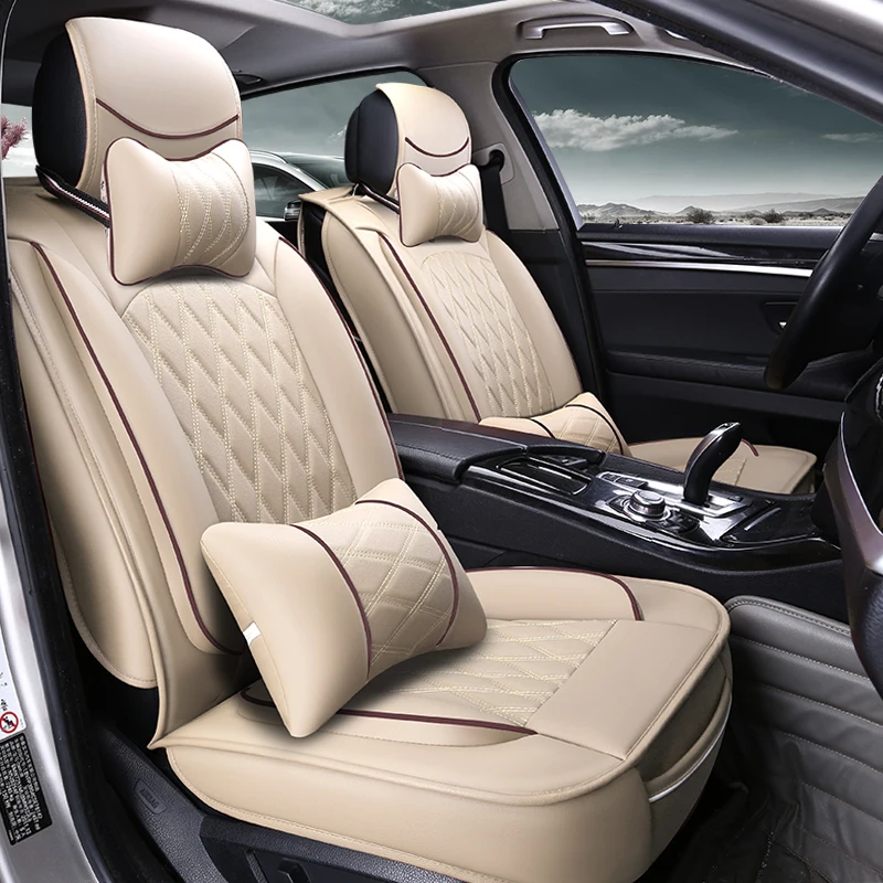 Buy 5 seats Car Seat Cover car styling fit SEAT