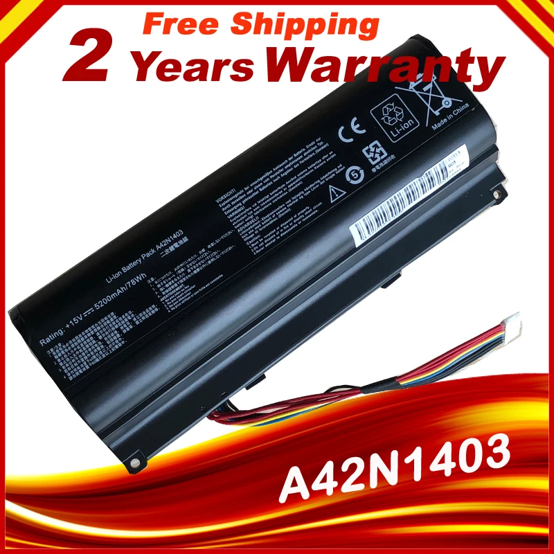 

HSW A42N1403 Battery for ASUS G751 G751JM G751JT G751JT-CH71 G751J-BHI7T25 G751JY GFX71JY GFX71JT A42LM93 FAST SHIPPING