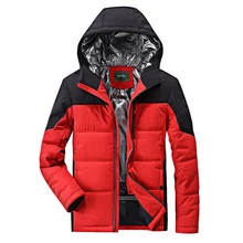 Брендовая зимняя куртка, мужские парки, пальто с капюшоном, толстые теплые мужские зимние парки, Мужская ветровка, парка, Chaquetas Hombre, большой размер M-4XL