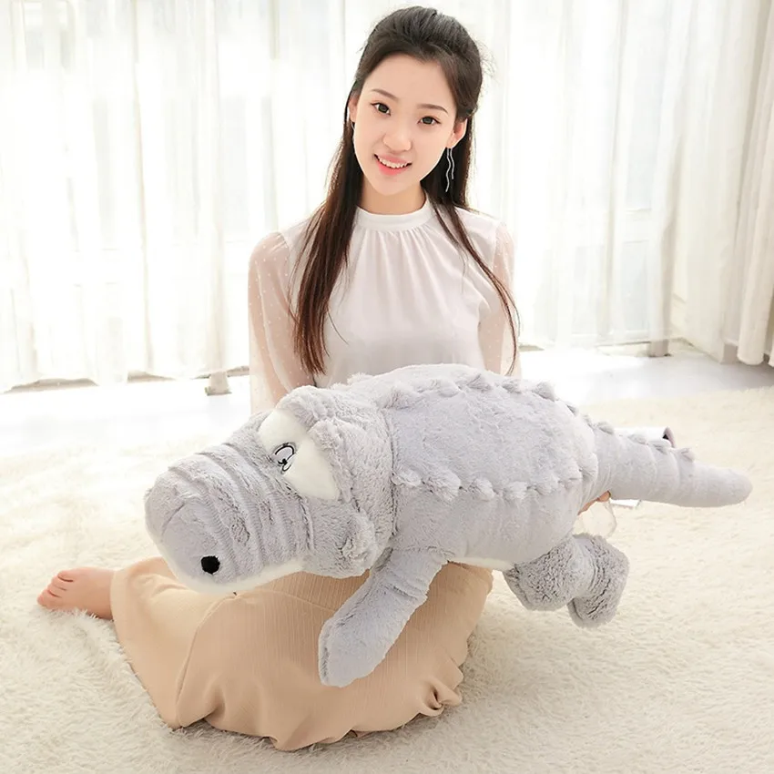 Big Crocodile Costume Alligator Plush Giant Stuffed Animals Pillow Soft Toys Stuffed Animals Cushion Pillow