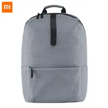 D’origine Xiaomi Collage Loisirs Simple Sac À Dos 2 Simple Étudiants École Grande Capacité Ordinateur Portable Épaule Sacs Populaire Fermeture Éclair YKK
