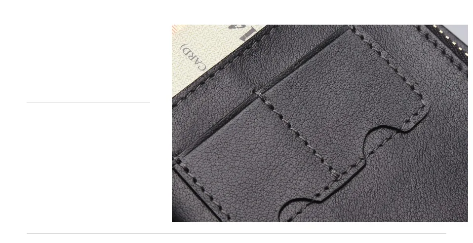Мужской кошелек BISON DENIM из коровьей кожи на молнии с карманом для монет, держатель для карт из натуральной кожи, короткий мини-кошелек, черный кошелек для мужчин N4442