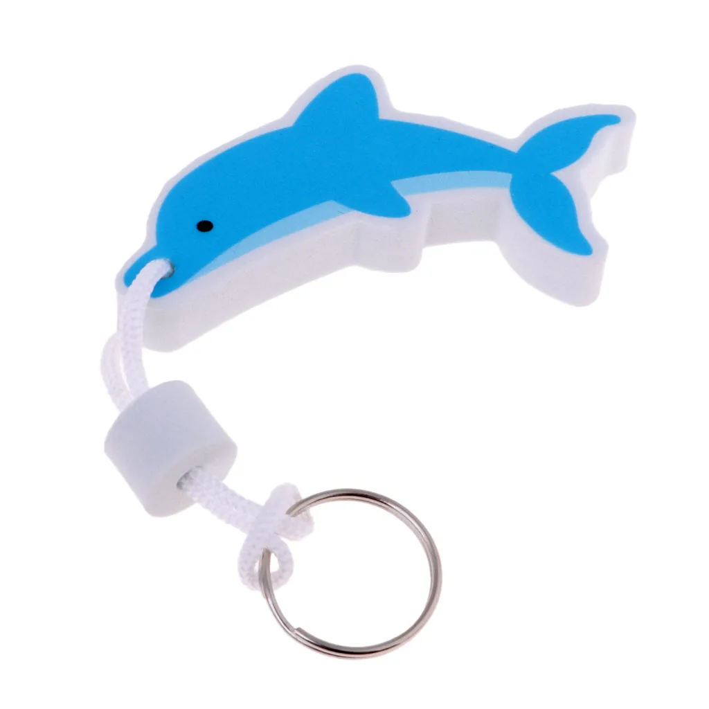 Key Float Floating Key Ring Floatable Keychain Buoyant Key Chain for Water Sports Boating Marine Kayaking Canoeing Fishing