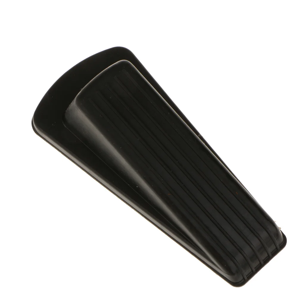 Rubberish Door Stop Doorstopper Interior Floor Doorstop Door Jammer Door Catcher Brown/Black/White