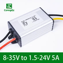 DC to DC Voltage Converter 8-35V to 1.5-24V 5A Step Up Down Module Regulator Power Supply for Industrial Equipment Golf Carts цена DC to DC Voltage Converter 8-35V to 1.5-24V 5A Step Up Down Module Regulator Power Supply for Industrial Equipment Golf Carts цены онлайн