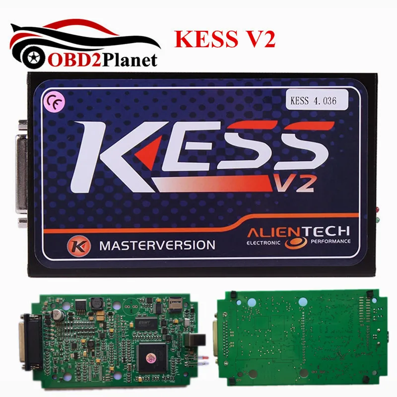 2017 выпуск KESS V2 SW V2.32 FW V4.036 без знака ограничение KESS OBD2 менеджер Тюнинг Комплект V2.32 ЭБУ чип инструмент настройки