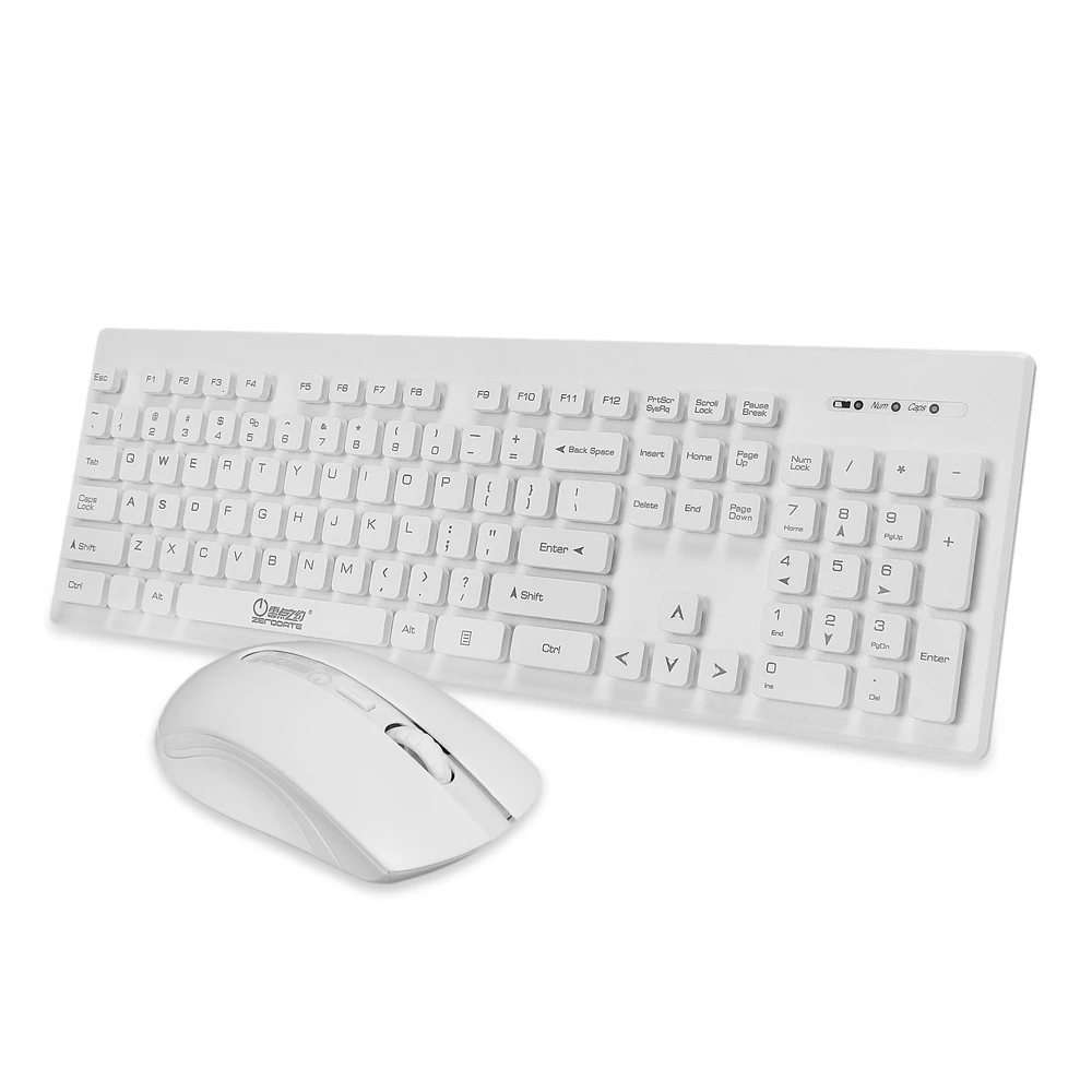 ZERODATE X1600 2.4 Gam Bàn Phím Chuột Không Dây Cho Văn Phòng Nhà Bàn Phím  Chuột Kết Hợp với LED Backlit|keyboard mouse|wireless keyboard  mousekeyboard wireless mouse - AliExpress