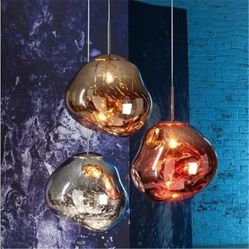 

Single Head Pendant lamp Acrylic lampshade Hanging light Bar Restaurant Suspension luminaire Lava Design Home Deco Light Fixture
