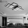 LED Chandelier For Living room Dining room Bedroom Black&White Modern Led Ceiling Chandelier Indoor Lighting Lustre 220V 110V ► Photo 3/6