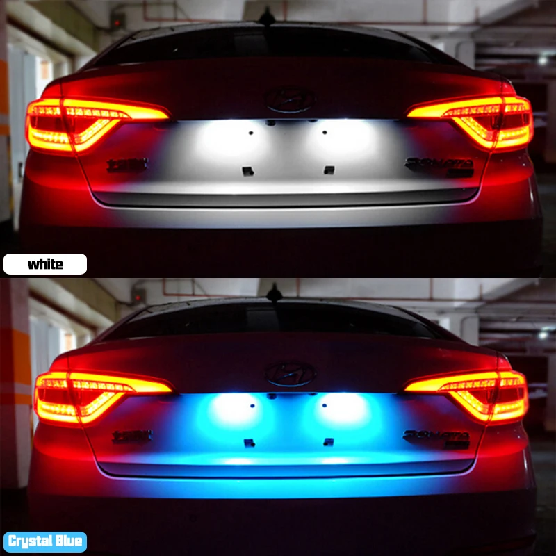 2X без ошибок для Toyota Corolla Avensis Yaris Rav4 Hilux Prius Белый светодиодный номерной знак