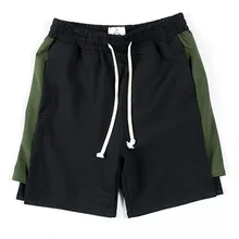 Мужские большие размеры большие повседневные шорты хлопок до колена эластичный пояс короткие брюки очень большие мужские 2xl-8xl хип-хоп