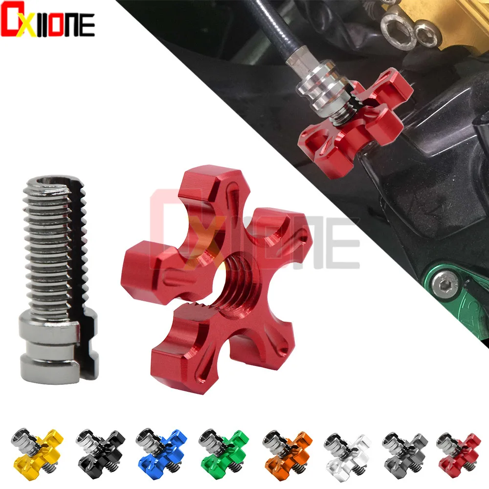 

10mm* 1.25 cnc motorcycle brakes clutch wire adjustment cable for kawasaki VERSYS 650cc ZX10R ZZR/ZX1400S VeRsion H2/H2R ZX6R