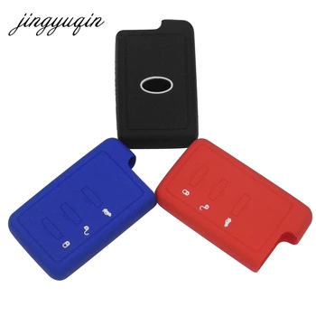 Keyforkess 10 pz/lotto custodia in Silicone per Subaru XV Forester Legacy Outback Impreza Mrxsti 3 pulsanti telecomando Smart Car Key Cover