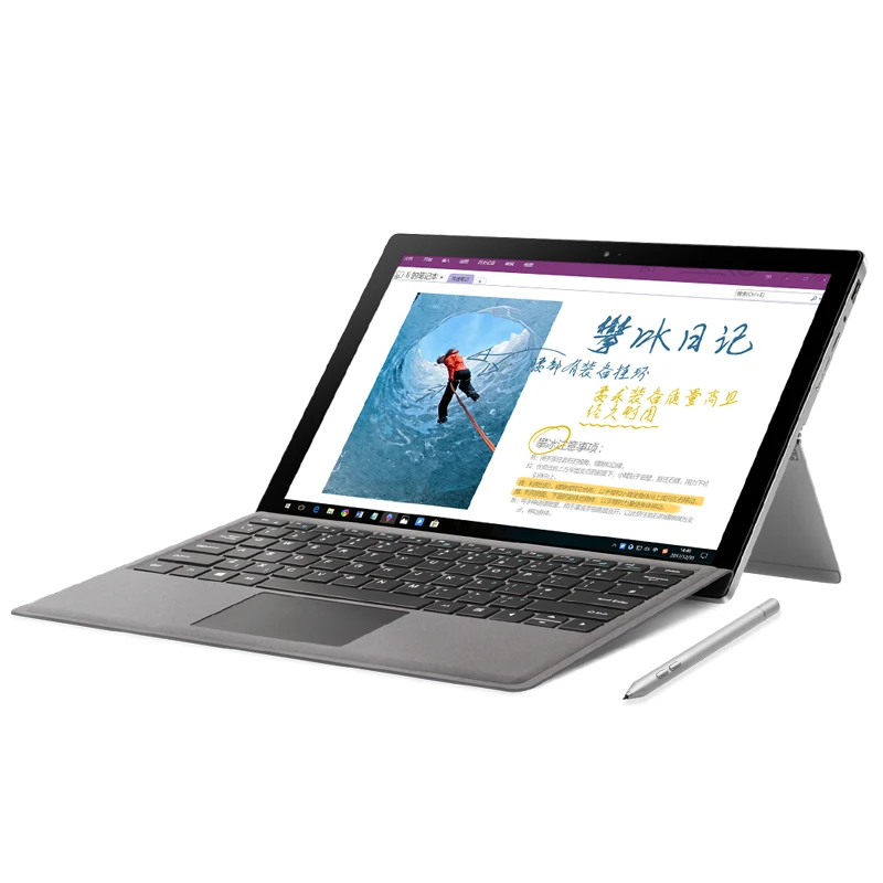 Планшетный ПК VOYO i7Plus 12 6 дюйма Intel Core i7 7500U до 3 5 ГГц металлический ноутбук с IPS