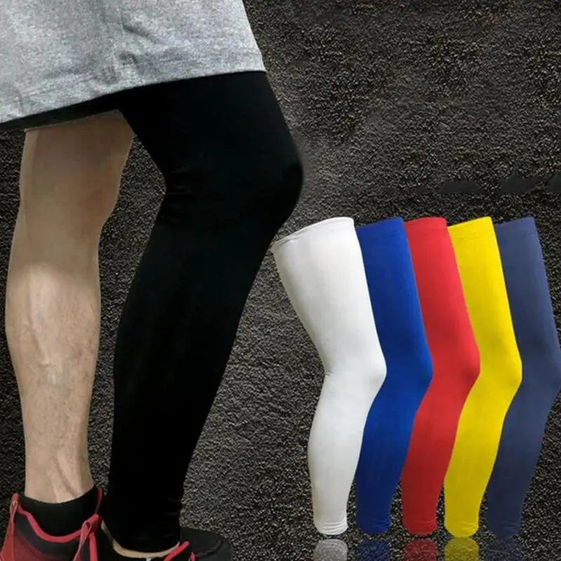 

2018 New Fitness Compression Leg Sleeves Calf Guard Men Women Sport Soccer Basketball Running Cycling Leg Protect Leggings