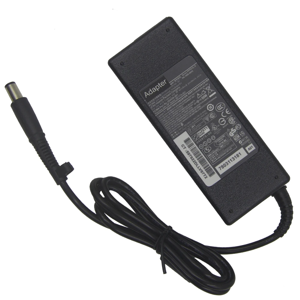 

For HP 18.5V 4.9A 7.4*5.0 G50-100 series Pavilion dm3 dv3000 dv3100 dv3500 Series DV4 SERIES DV5 SERIES