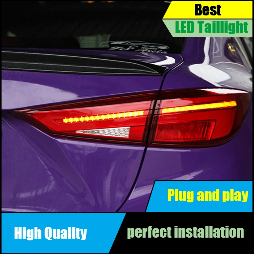 

Car Styling Tail Light for Mazda 3 Axela M3 Sedan 2014-2018 Dynamic Turn Signal LED Tail Lights Full LED Taillight Rear Lamp