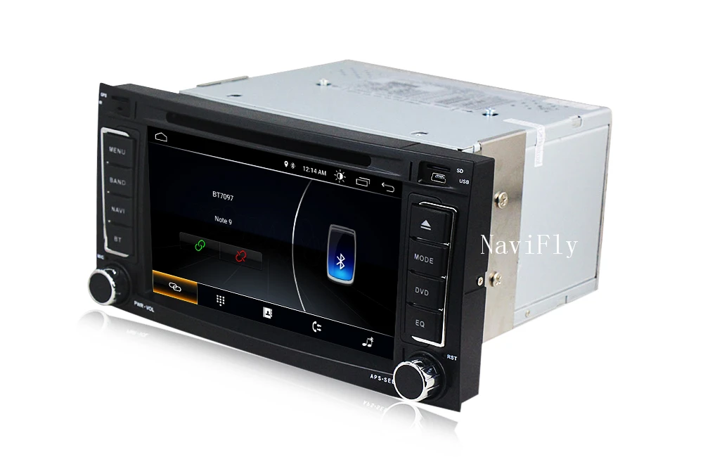 Excellent NaviFly Android 8.1 car dvd radio gps multimedia player for Volkswagen Transporter T5/Multivan 2002-2010 7 inch 2 din WIFI BT 8