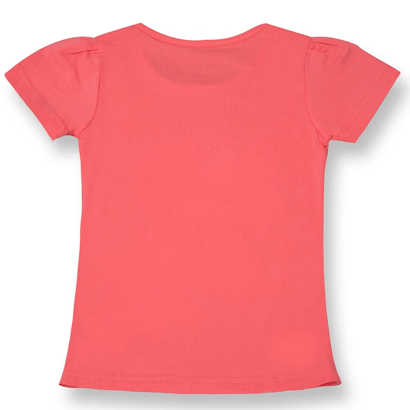 Детская футболка для девочек летние хлопковые топы для маленьких девочек, футболки для малышей, одежда для детей футболки с единорогом повседневная одежда с короткими рукавами