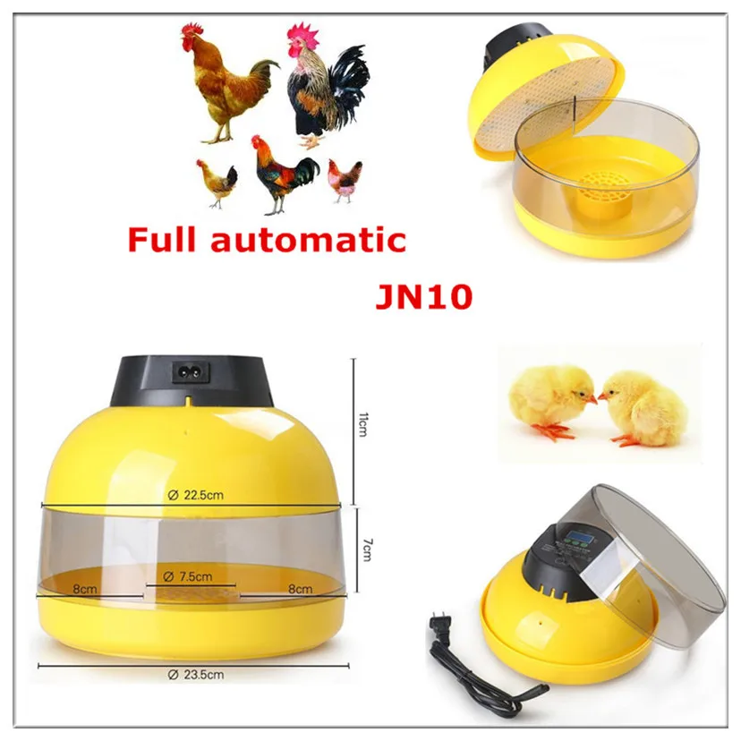 Cheap Sale Mini 10 Egg Incubator manual Controller for Chicken Duck