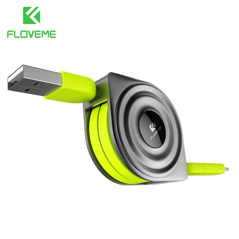 Floveme 2 في 1 كابل usb + مايكرو usb كابلات الهاتف المحمول قابل شاحن ل فون × 8 7 6 باد الهواء 1 متر لل xiaomi كابوس