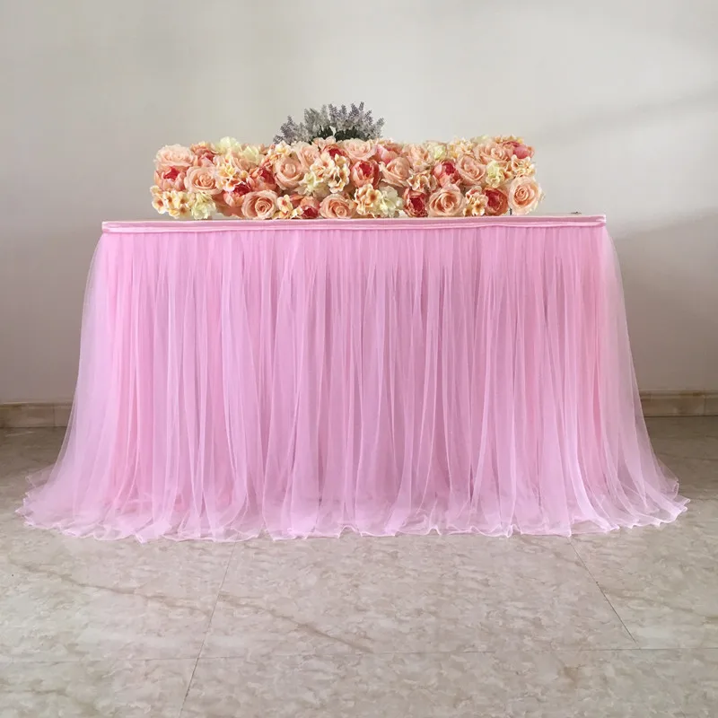 Table Cloth 100x80cm Rectangle Table Cover Tableclothes for Wedding Event Party Hotel Decoration Skirt Party Tutu Skirt
