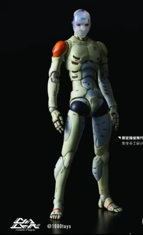 

1000Toys 1/12 Synthetic Human Action Figure Body Battle Damaged Ver In Box Model