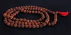 Bracelet avec pompon pour homme, tibétain, Kingkong, Bodhi, graines, méditation, prière, Mala, népal, Rudraksha, 108 ► Photo 2/3