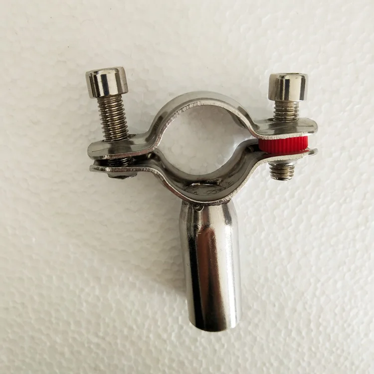 

1 1/4'' 32MM SS 304 Pipe bracket,Tube clip stainless steel,Fixed stainless steel tube clamps,stainless steel Pipe bracket