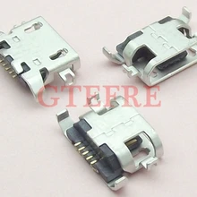 50 шт. Micro USB 5pin тяжелые плиты 1.28 мм без сбоку плоский рот без керлинг стороны Разъем для мобильного телефон Mini USB разъем