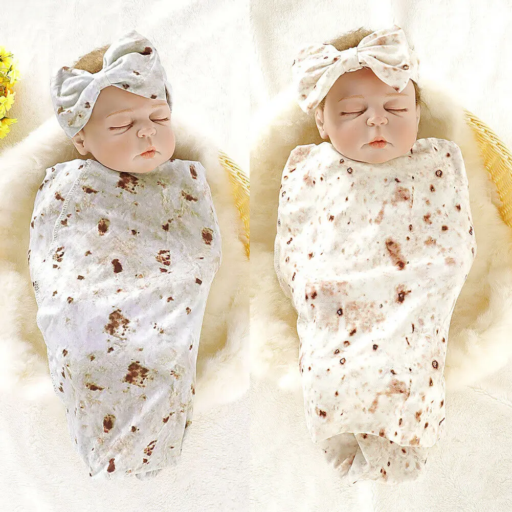 Newborn Unisex Baby Girl Boy Nightgowns Sleeping Swaddling Blanket Wrap