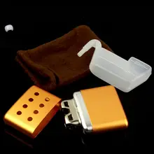 FIREDOG открытый Лидер продаж Новая мода небольшой портативный многоразовые металлические алюминиевые карманные перчатки грелка для рук разные цвета