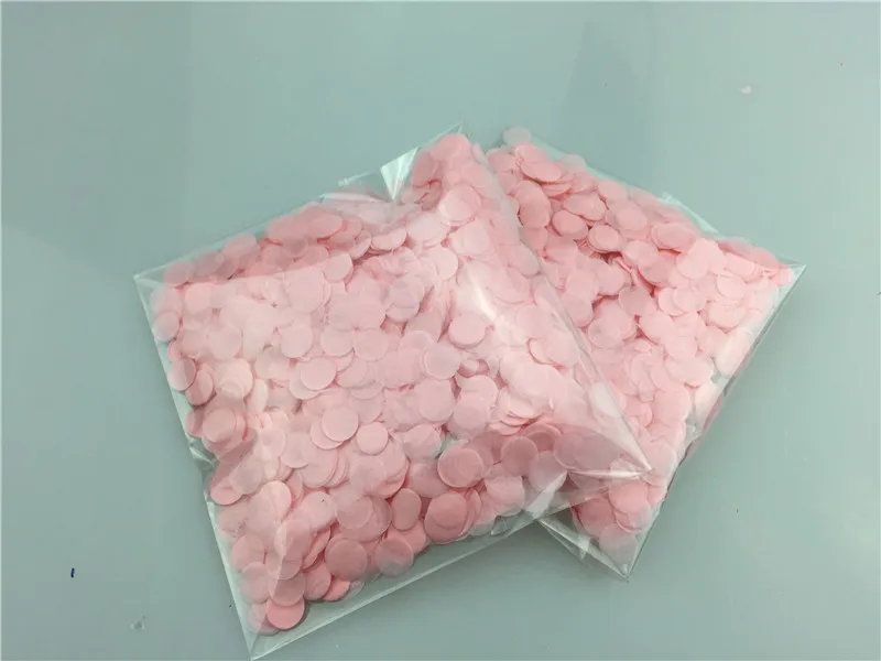 10g/bag 1cm Mini Round Tissue Paper Confetti paper confetti Circles Wedding Baby Shower Birthday Party Table Decorations